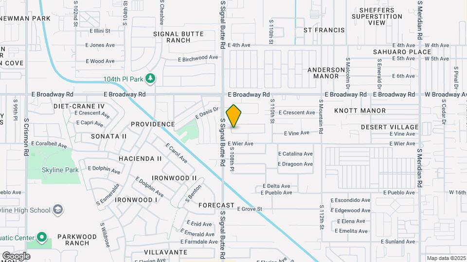 10830 E Carol Ave Map and Location Details