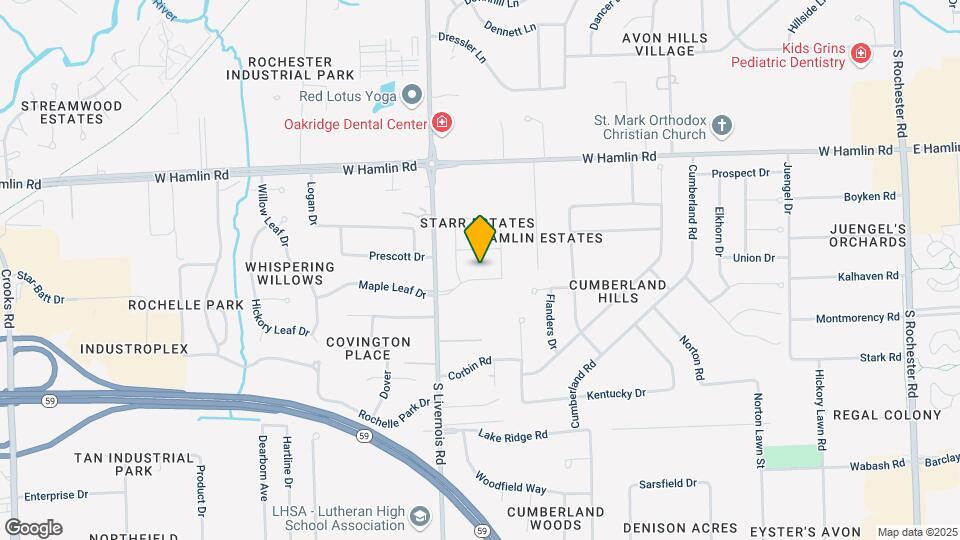 928 Leafdale Dr Map and Location Details