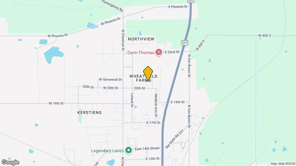 3009 N Anthony Ct Map and Location Details