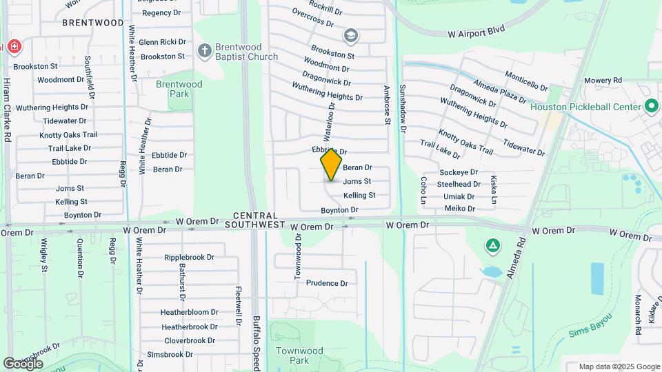 3259 Jorns St Map and Location Details