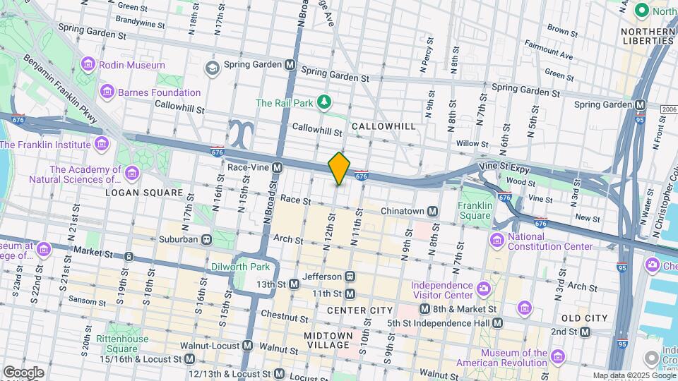 225-27 N 12th St Map and Location Details