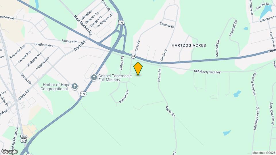 110 McQuay Trail Map and Location Details