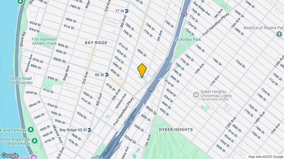578 83rd St Map and Location Details