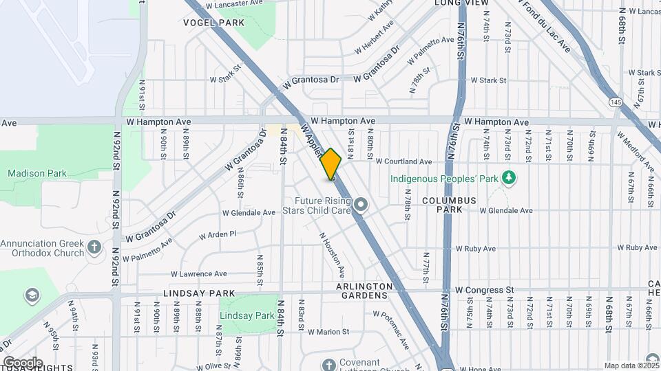 8127 W Appleton Ave Map and Location Details