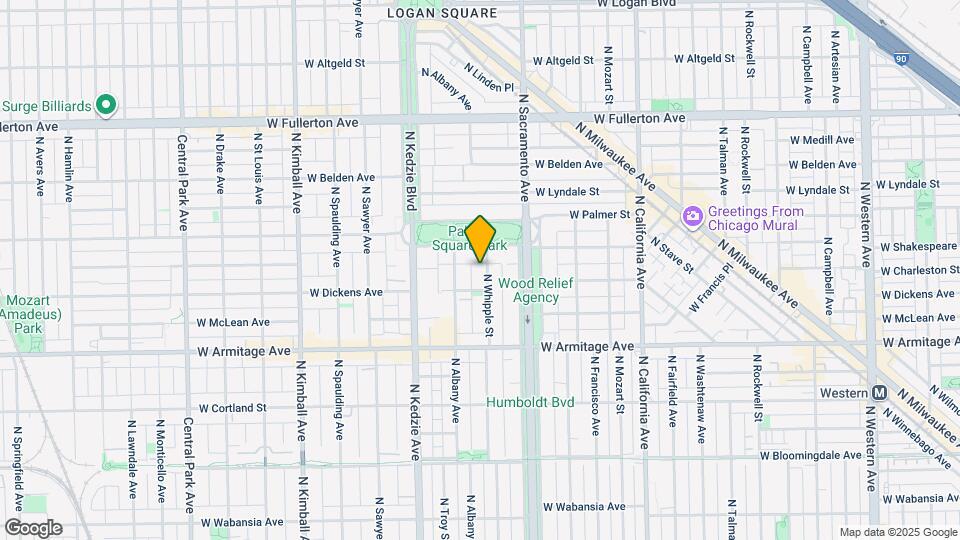2120 N Whipple St Map and Location Details