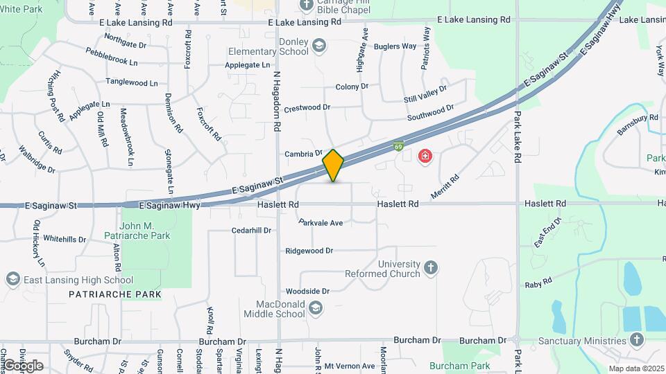 1634 Greencrest Ave Mapa y Detalles de la Ubicación