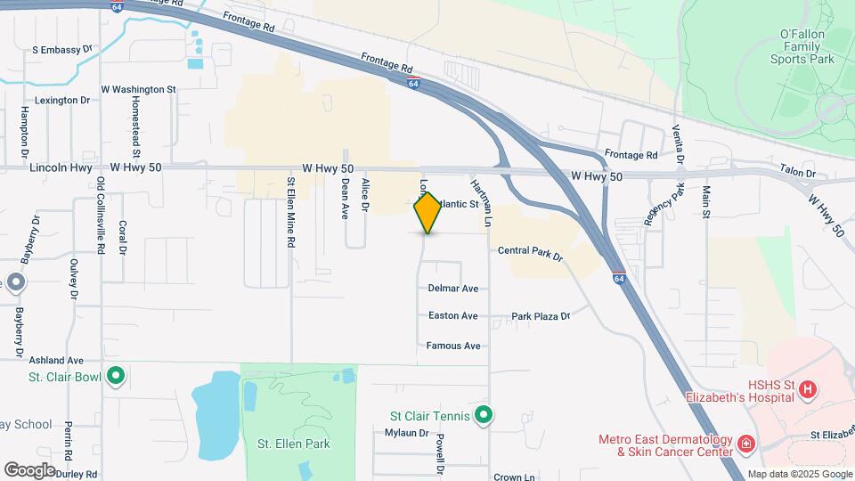 121 Belt Ave Map and Location Details