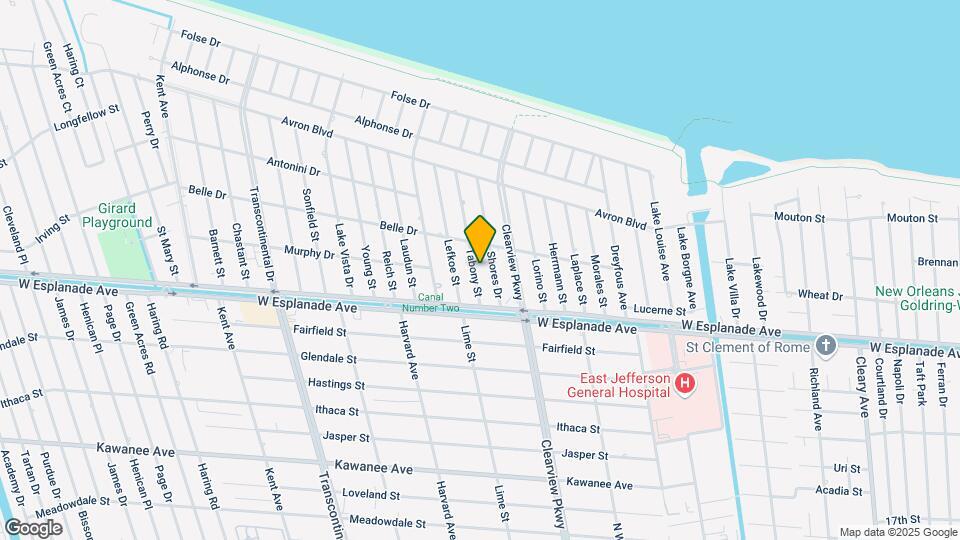 4505 Tabony St Mapa y Detalles de la Ubicación