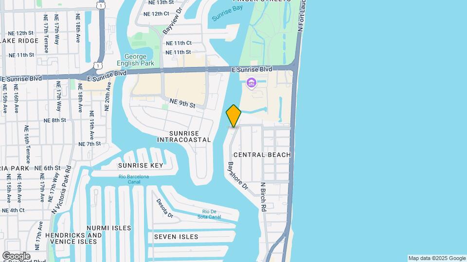 La Rive on the Intracoastal Map and Location Details