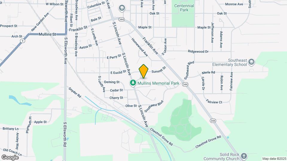 1182 S Lincoln Ave Map and Location Details