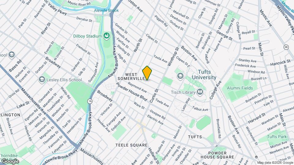 35 Conwell Ave, Unit 1 Mapa y Detalles de la Ubicación