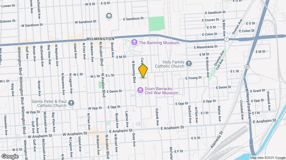 1136 Cary Ave Map and Location Details