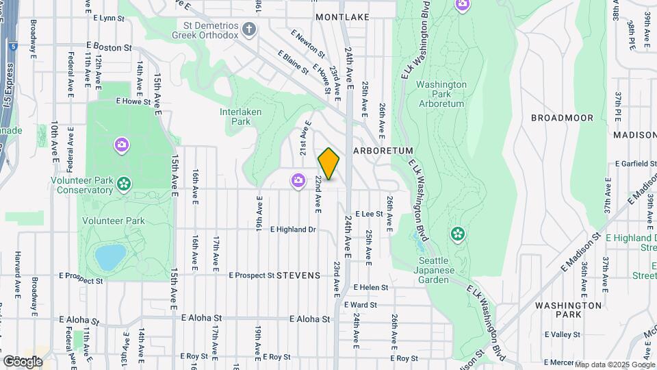 2212 E Galer St Map and Location Details