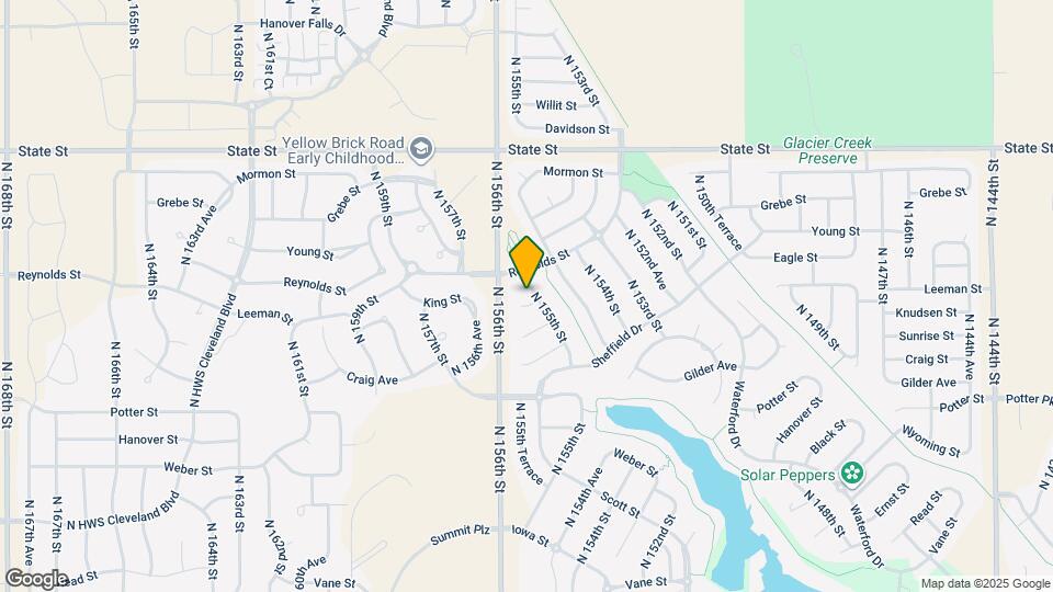7958 N 155th St Map and Location Details