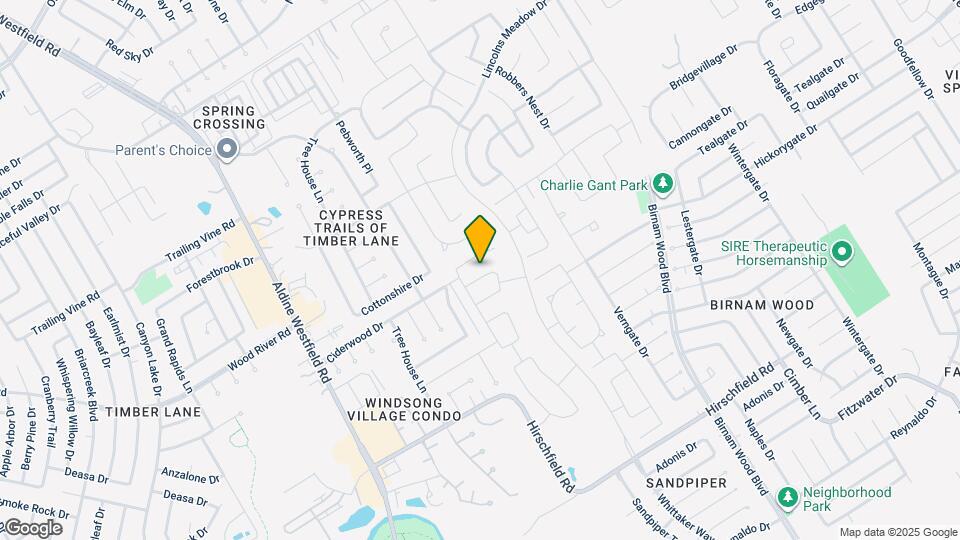 2327 Pettingell Wy Map and Location Details