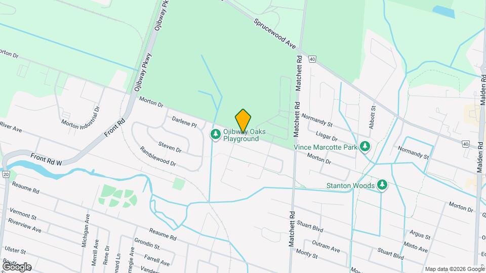 1115 Morton Dr Map and Location Details