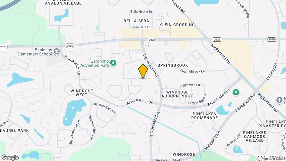 6507 Bluestone Springs Ln Map and Location Details