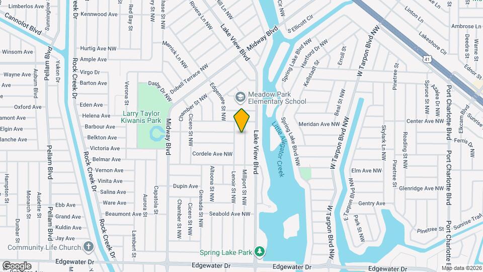 456 Millport St NW Map and Location Details