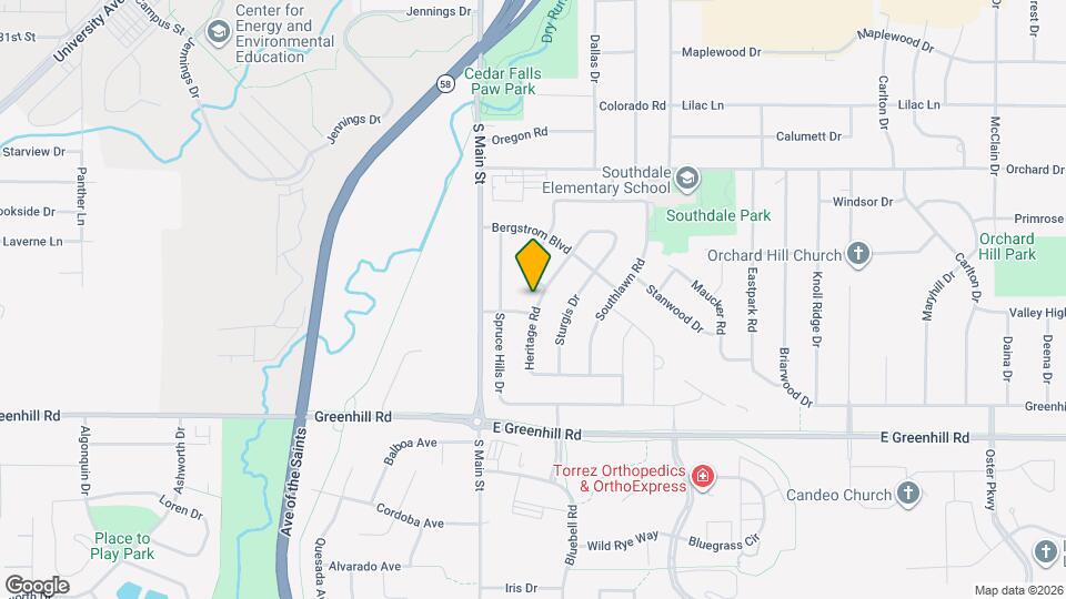 4005 Heritage Rd Map and Location Details