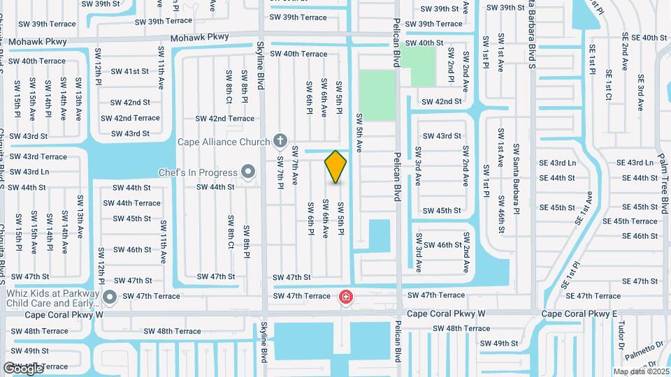 4402 SW 5th Pl Map and Location Details
