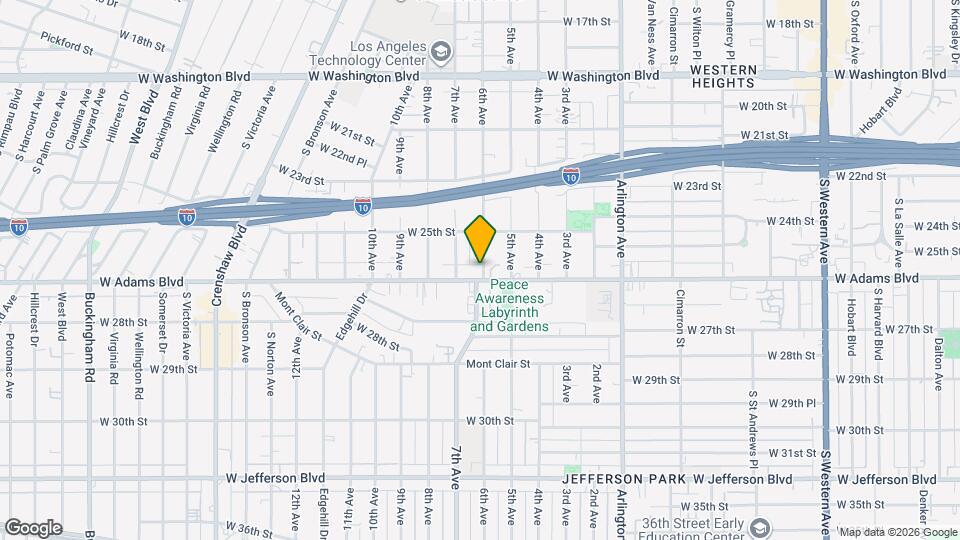 2551 6th Ave, Unit 2551 Map and Location Details