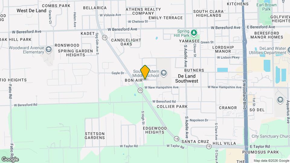 716 W Mansfield St Mapa y Detalles de la Ubicación