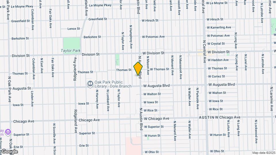1028 N Austin Blvd Map and Location Details