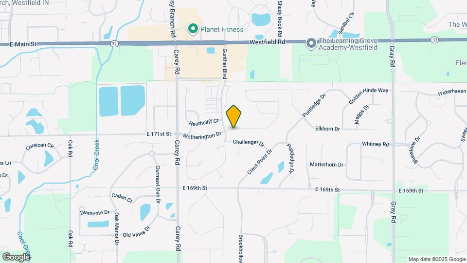 17211 Wetherington Dr Map and Location Details