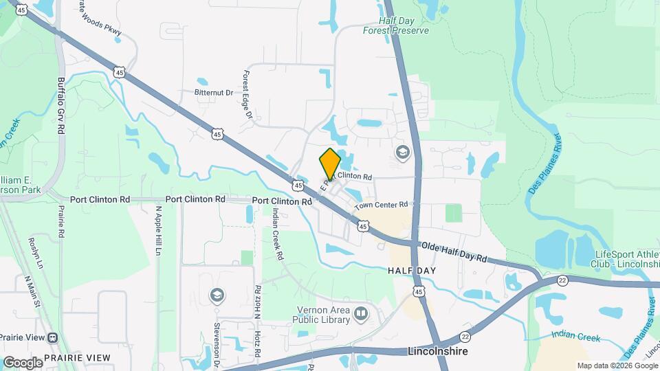 1109 E Port Clinton Rd Map and Location Details