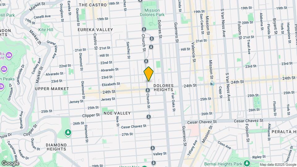 1161 Church St Map and Location Details