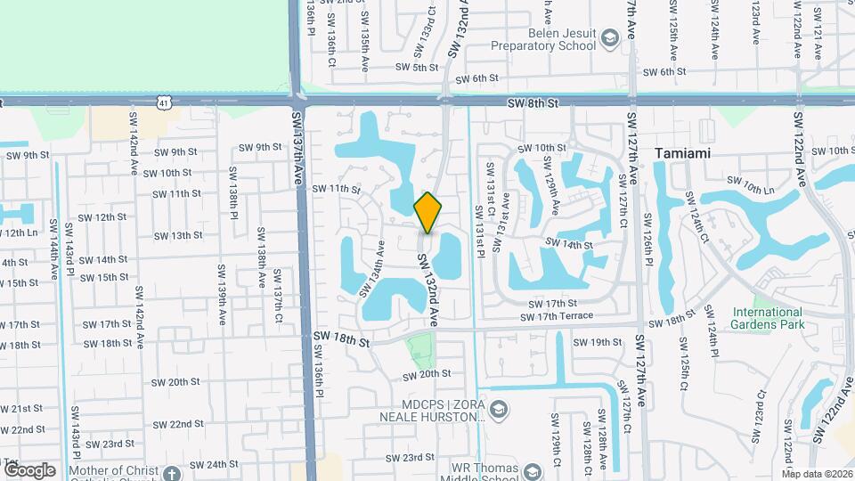 1220 SW 131st Pl Cir W Map and Location Details