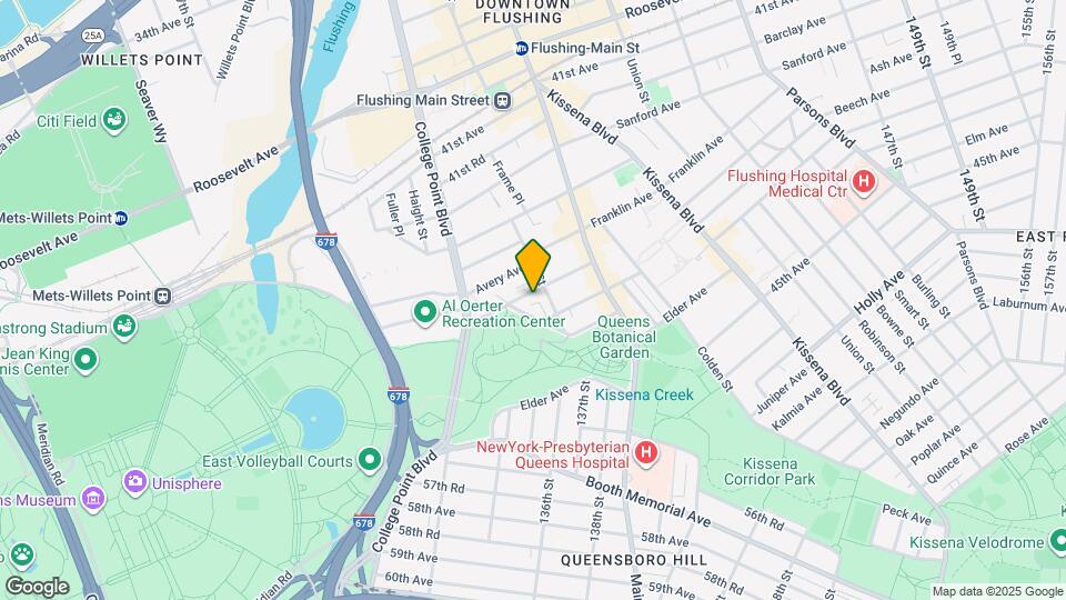 133-24 Blossom Ave Map and Location Details