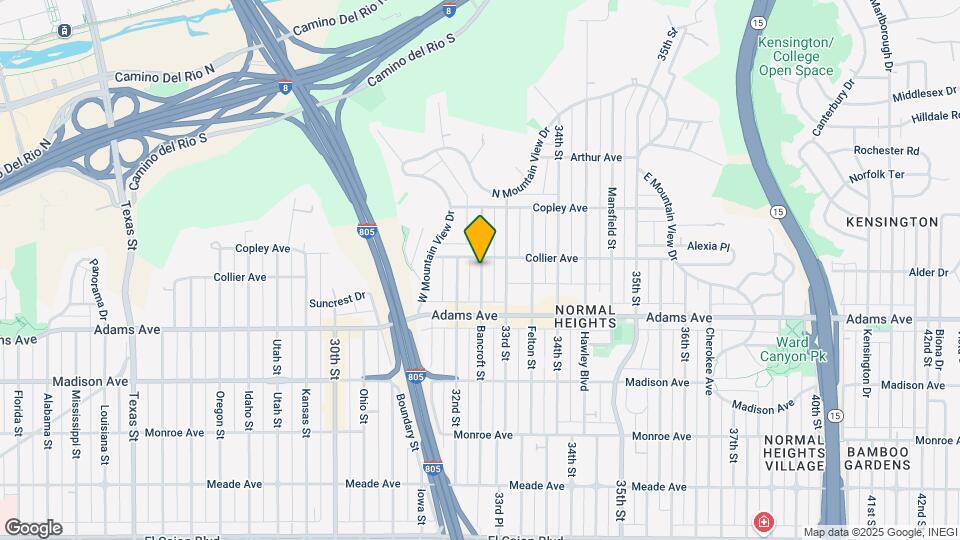 4774 Bancroft St, Unit A Map and Location Details