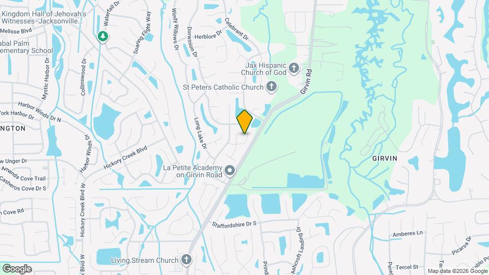 12639 Enchanted Hollow Dr Map and Location Details