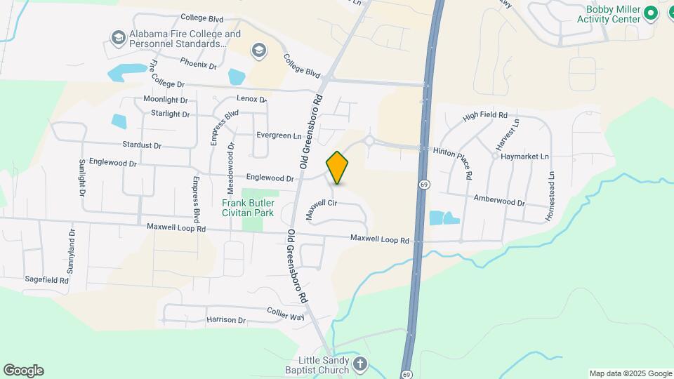 10203 Maxwell Way Mapa y Detalles de la Ubicación