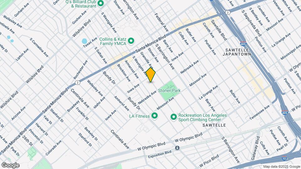 1723 S Westgate Ave Mapa y Detalles de la Ubicación