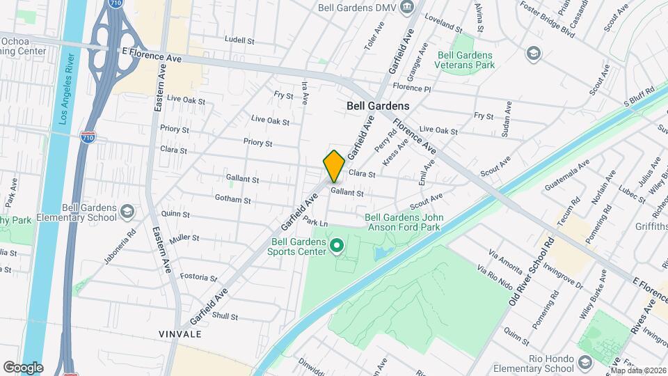 6319 Gallant St Mapa y Detalles de la Ubicación