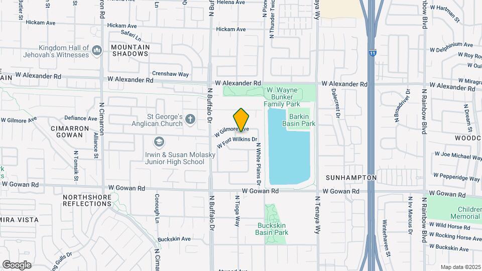 7424 W Fort Wilkins Dr Map and Location Details