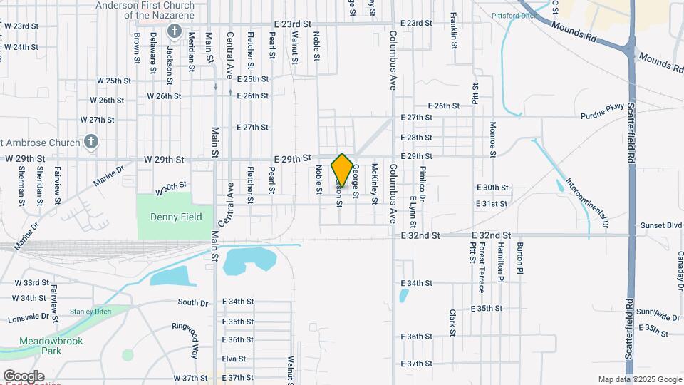 3020 Jefferson St Map and Location Details