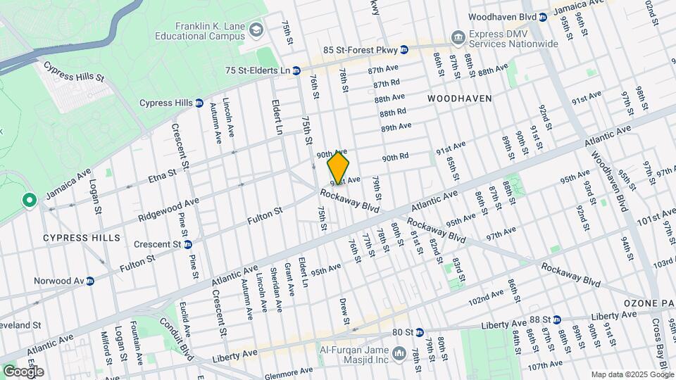 7601 Rockaway Blvd Map and Location Details