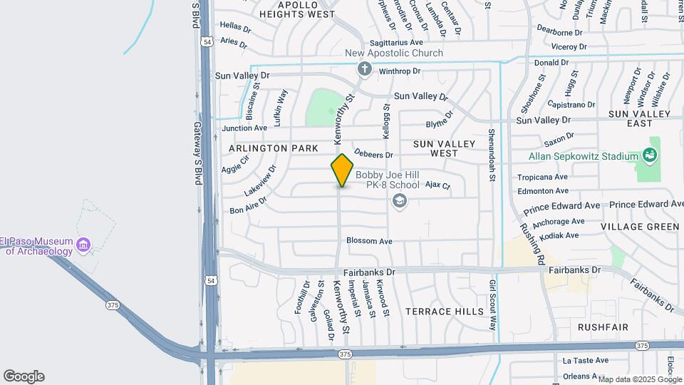 4737 Tropicana Ave Map and Location Details