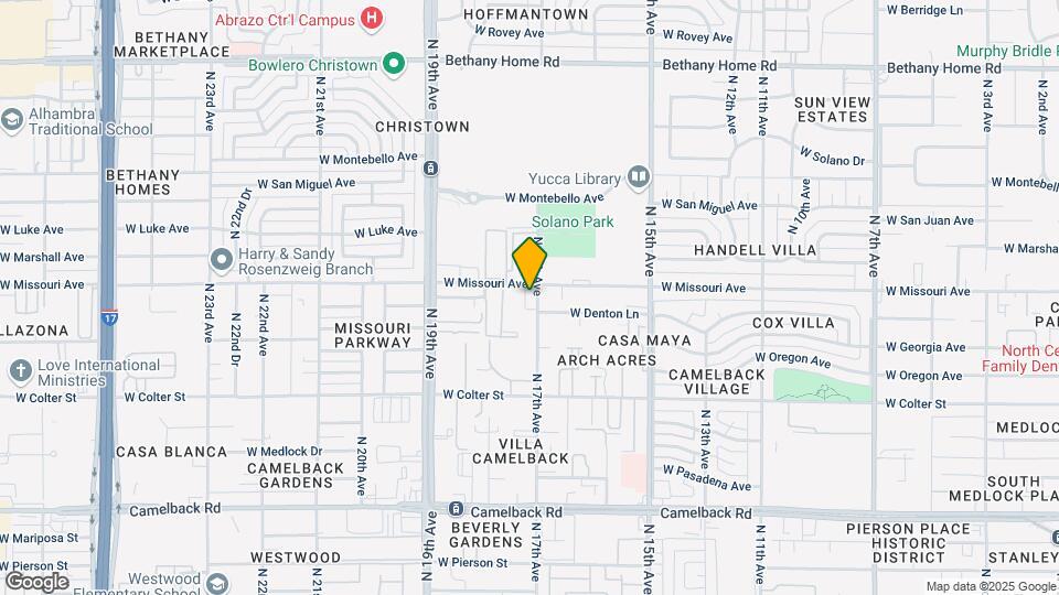 Solano Park Apartments Mapa y Detalles de la Ubicación
