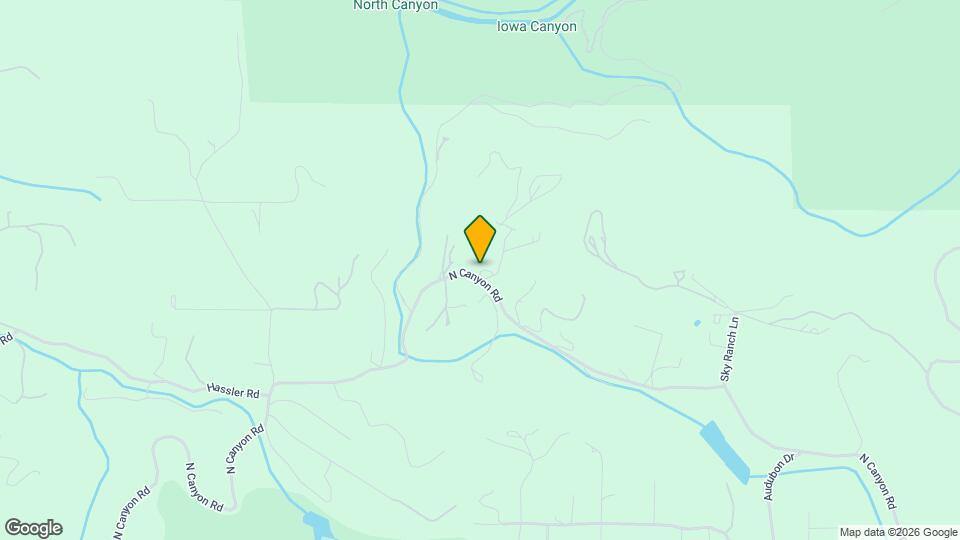 3765 N Canyon Rd Map and Location Details