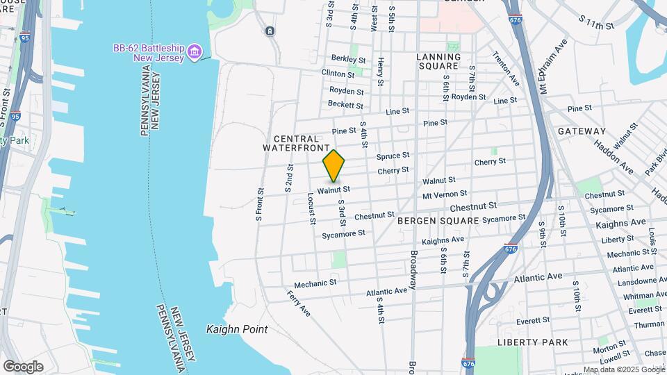 283 Walnut St Map and Location Details
