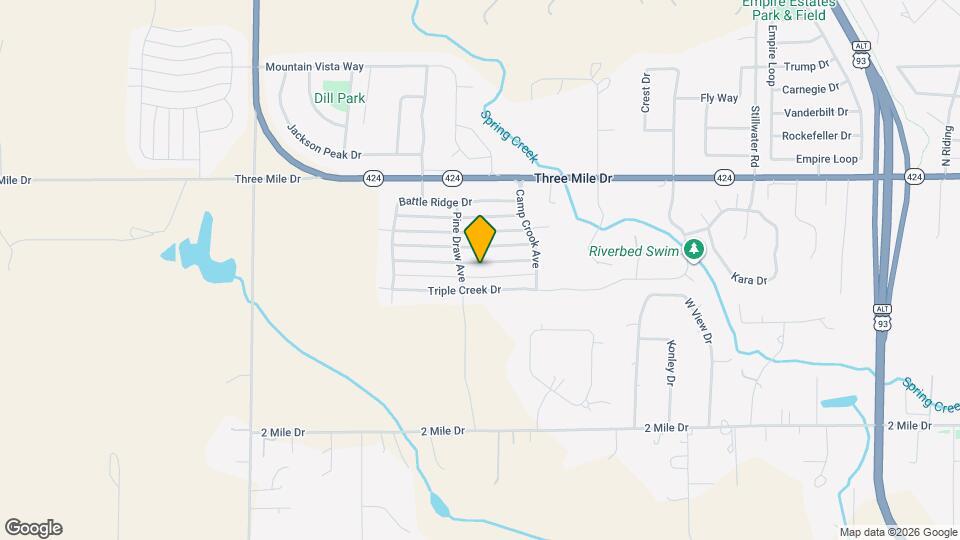 180 Short Pine Dr Map and Location Details