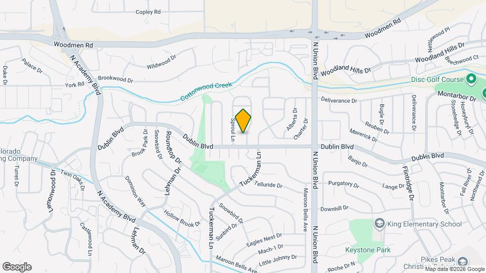 7045 Sproul Ln Map and Location Details