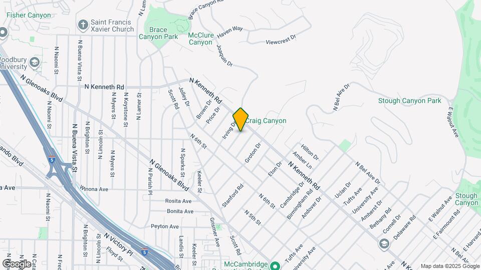 726 Hampton Rd Map and Location Details