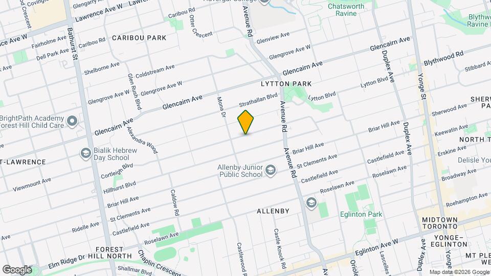 205 Cortleigh Blvd Map and Location Details