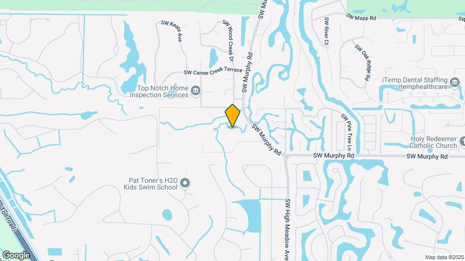 3307 SW Bessey Creek Trl Map and Location Details