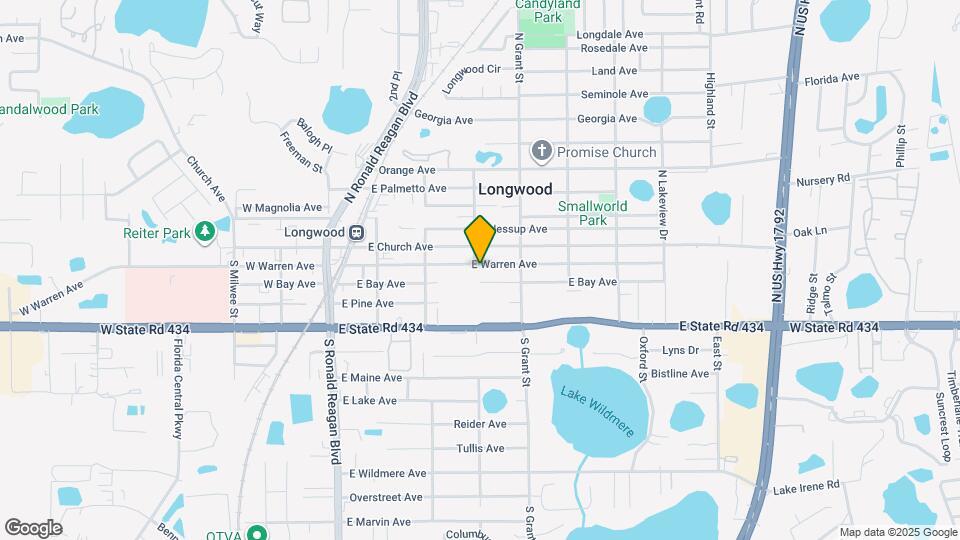 408 E Warren Ave Map and Location Details